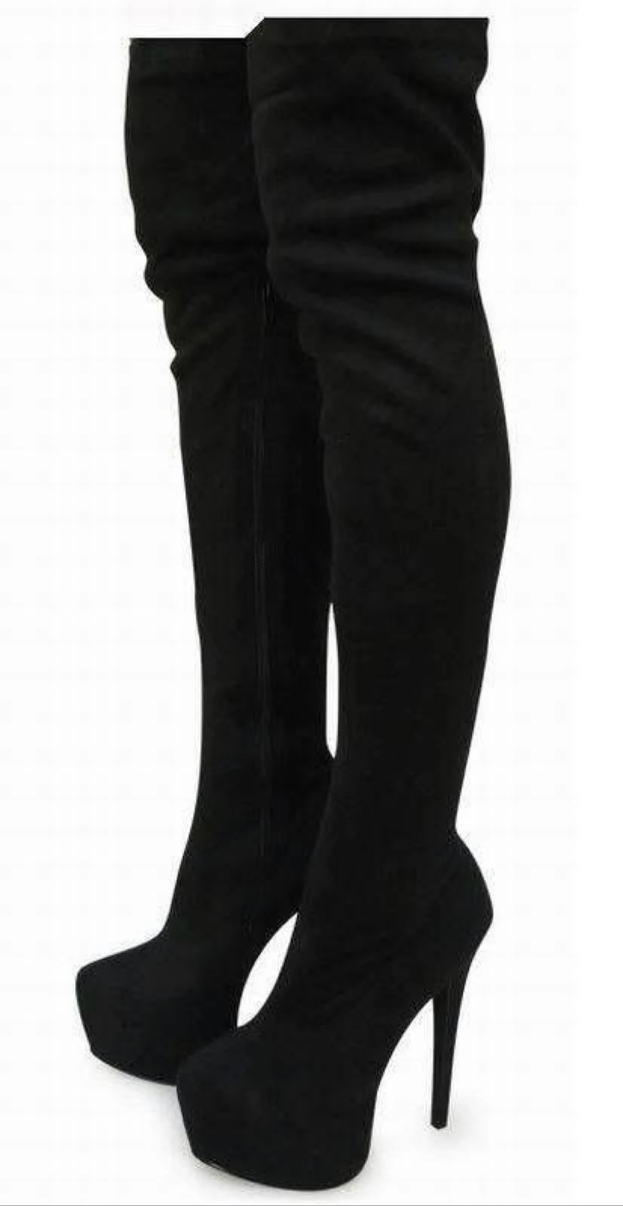 Botas acima do joelho 